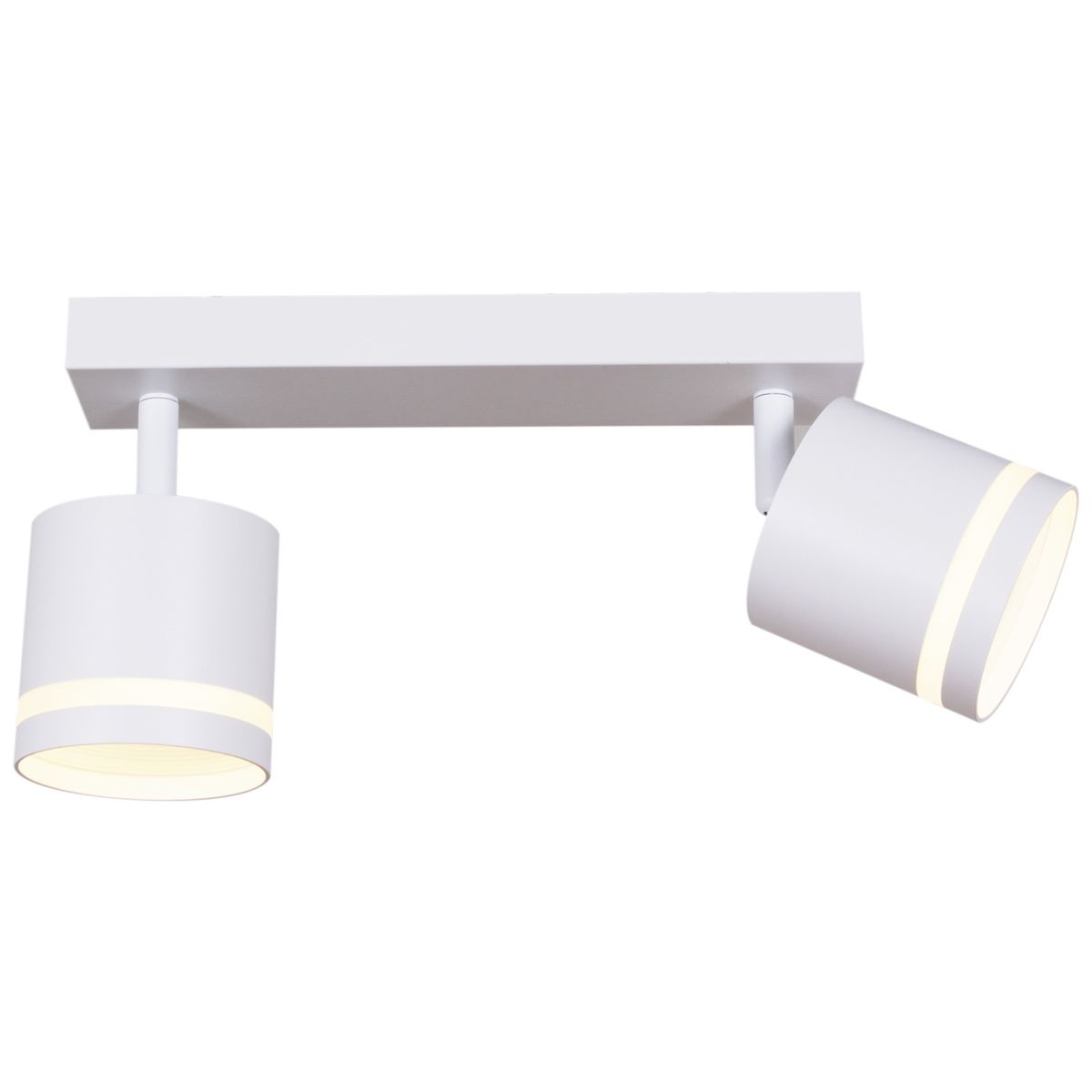 Споты с 2 плафонам Спот 53001-9.5-002IL SPOT LIGHT WT, Белый белый металлические / алюминий / алюминий, акрил — фото 4