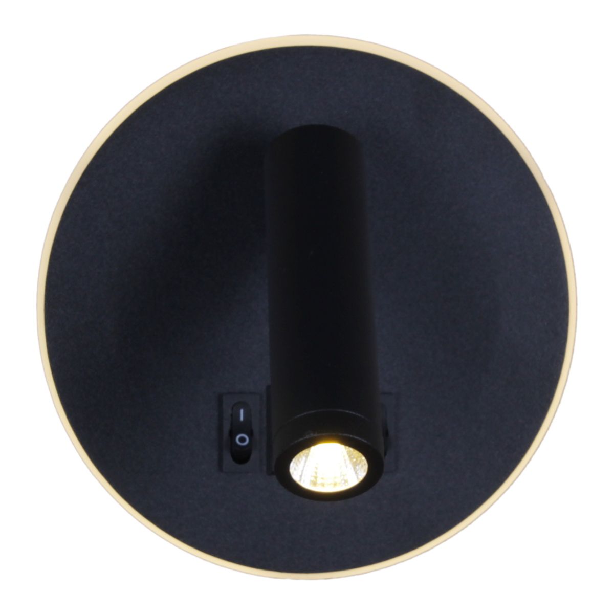 Настенные светильник Настенный светодиодный светильник Reluce 86203-9.2-001KT +USB BK, Черный черный металлические / металл — фото 4