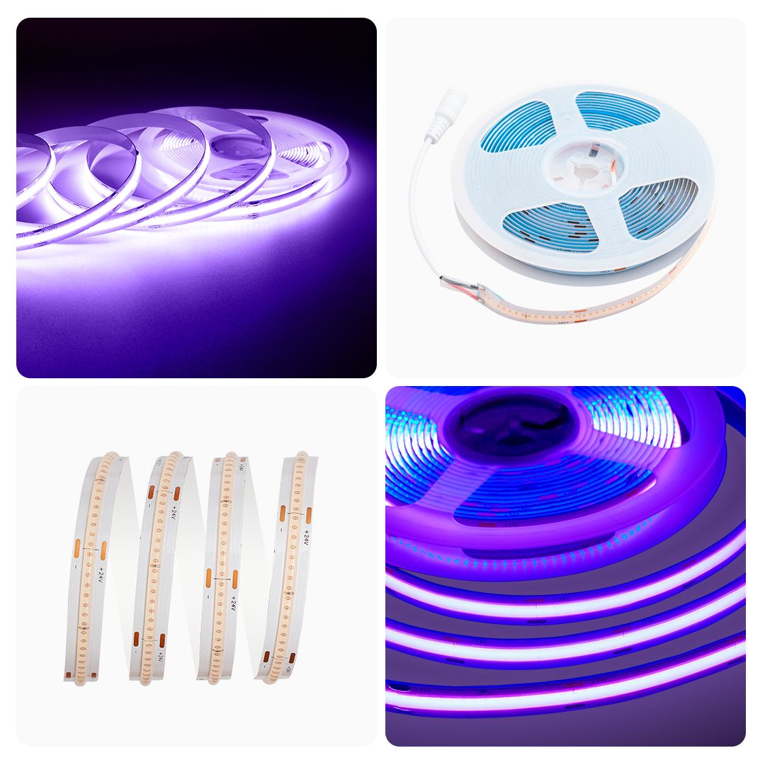 Светодиодные лент Светодиодная лента Apeyron m 352LED m COB фиолетовый 2M 182ОО — фото 2
