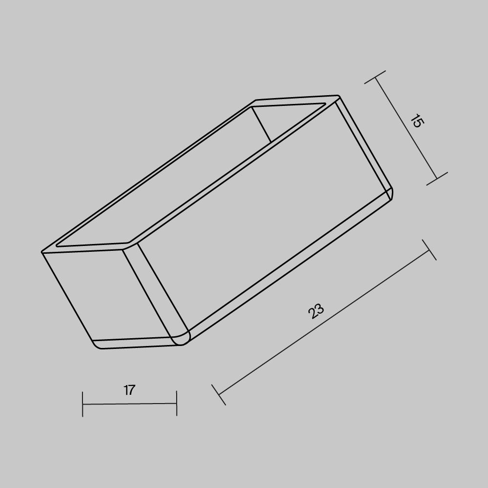 Трековые систем Заглушки для токоведущего светильника Elasity IP 2 шт. Maytoni Outdoor Elasity IP… белый силикон — фото 6