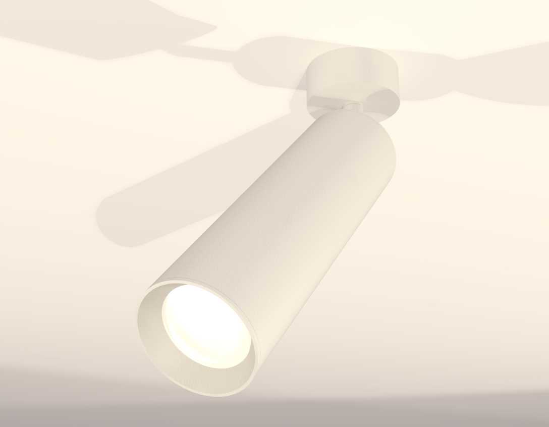 Светильник Комплект накладного светильника Ambrella light Techno Spot SWH белый песок (, ) белый металлические / металл / акрил — фото 3