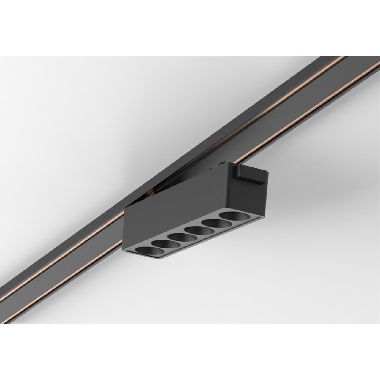 Трековые светильник Трековый светодиодный светильник Aployt Magnetic track 48 APL.0100.00.06, Черный черный алюминий — фото 2