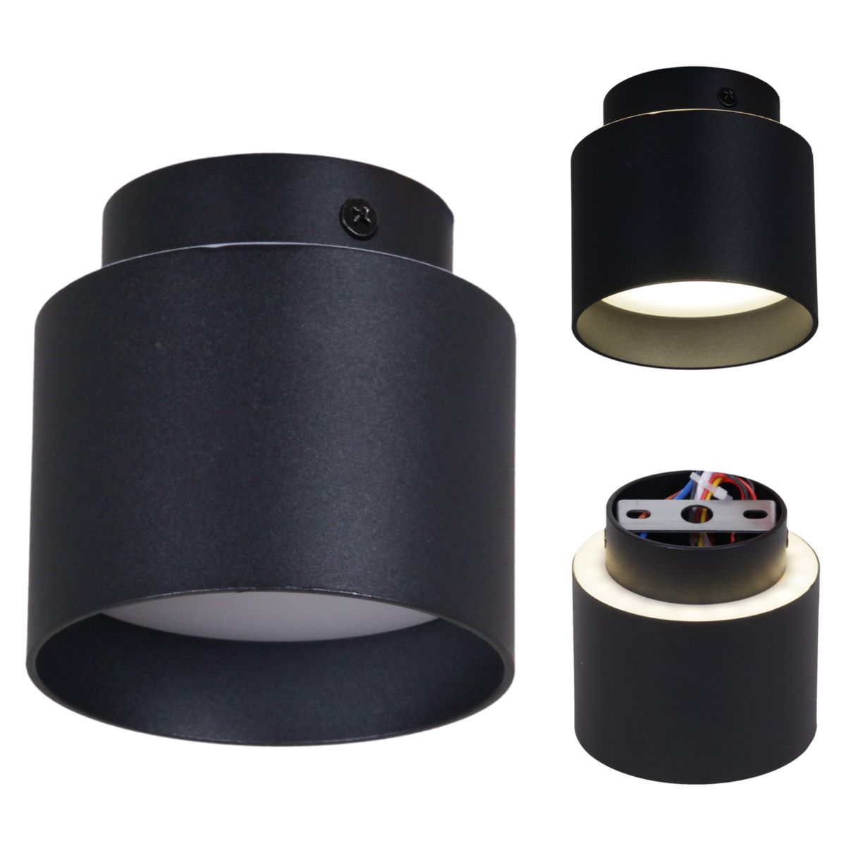 Светильник Светильник 53006-9.5-001IL +LED BK, Черный черный металлические / металл и акрил / алюминий, акрил — фото 5