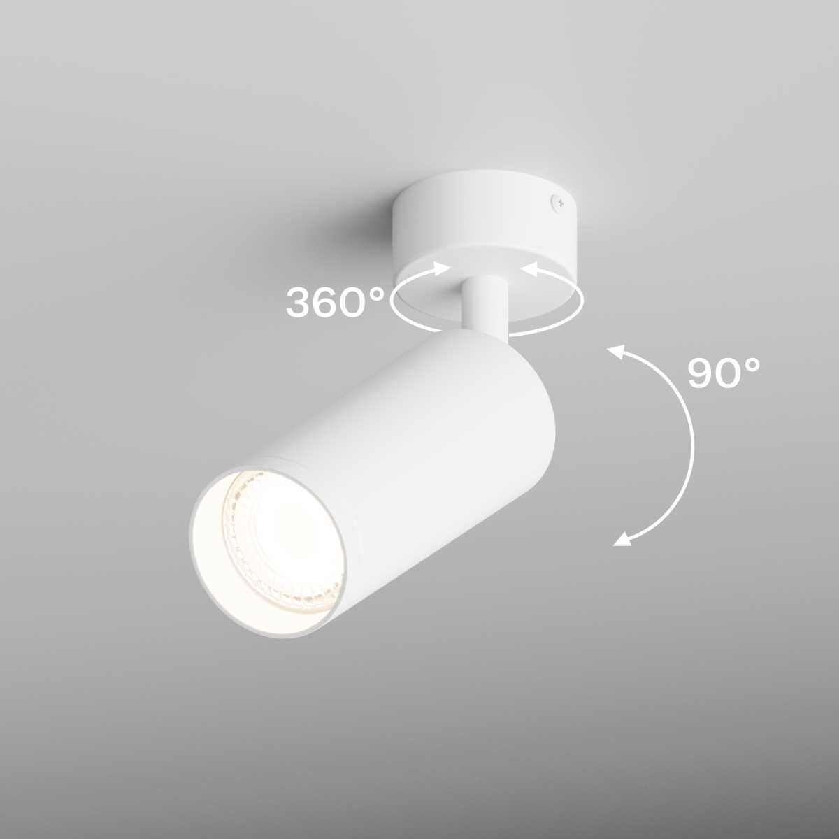 Светильник Точечный светильник Hesby Lighting Hesby Focus IP20, , белый HSBL_0116 белый металлические / алюминий — фото 5