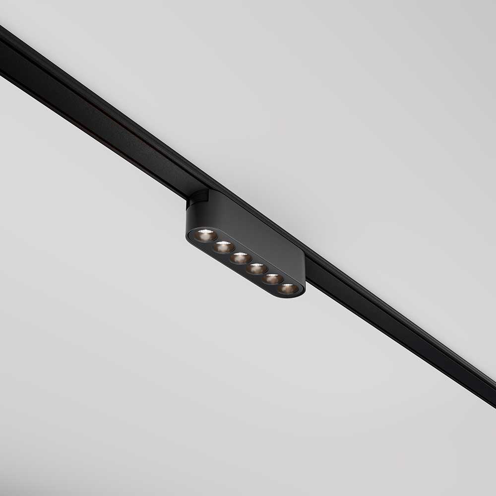 Трековые светильник Трековый светодиодный светильник Maytoni Technical Radity Points, Черный черный металлические / алюминий / металл — фото 6