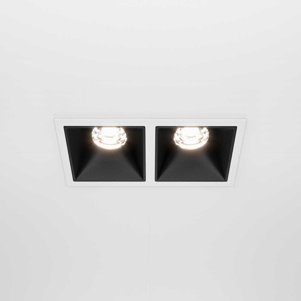 Офисное освещение Встраиваемый светильник Maytoni Alfa LED DL043-02-10W4K-SQ-WB, Белый белый металлические / алюминий и пластик — фото 4