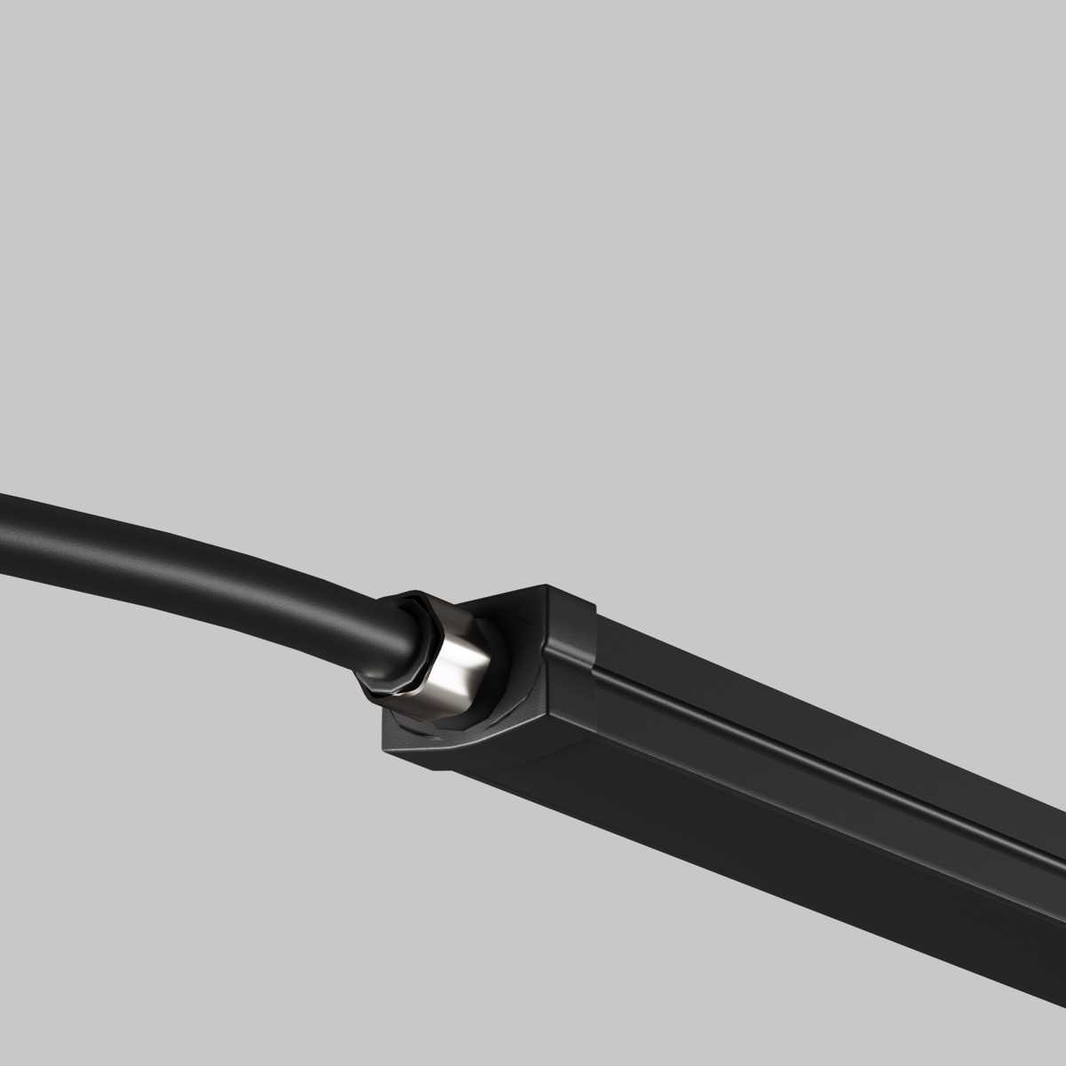 Трековые систем Уличная токоведущая лента Elasity IP 3м Maytoni Outdoor Elasity IP O-TR001-PL-L3 черный силикон — фото 3