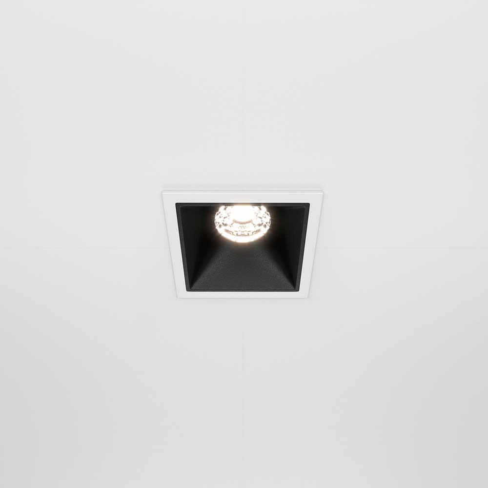 Офисное освещение Встраиваемый светильник Maytoni Alfa LED DL043-01-10W4K-SQ-WB, Белый белый металлические / алюминий и пластик — фото 5