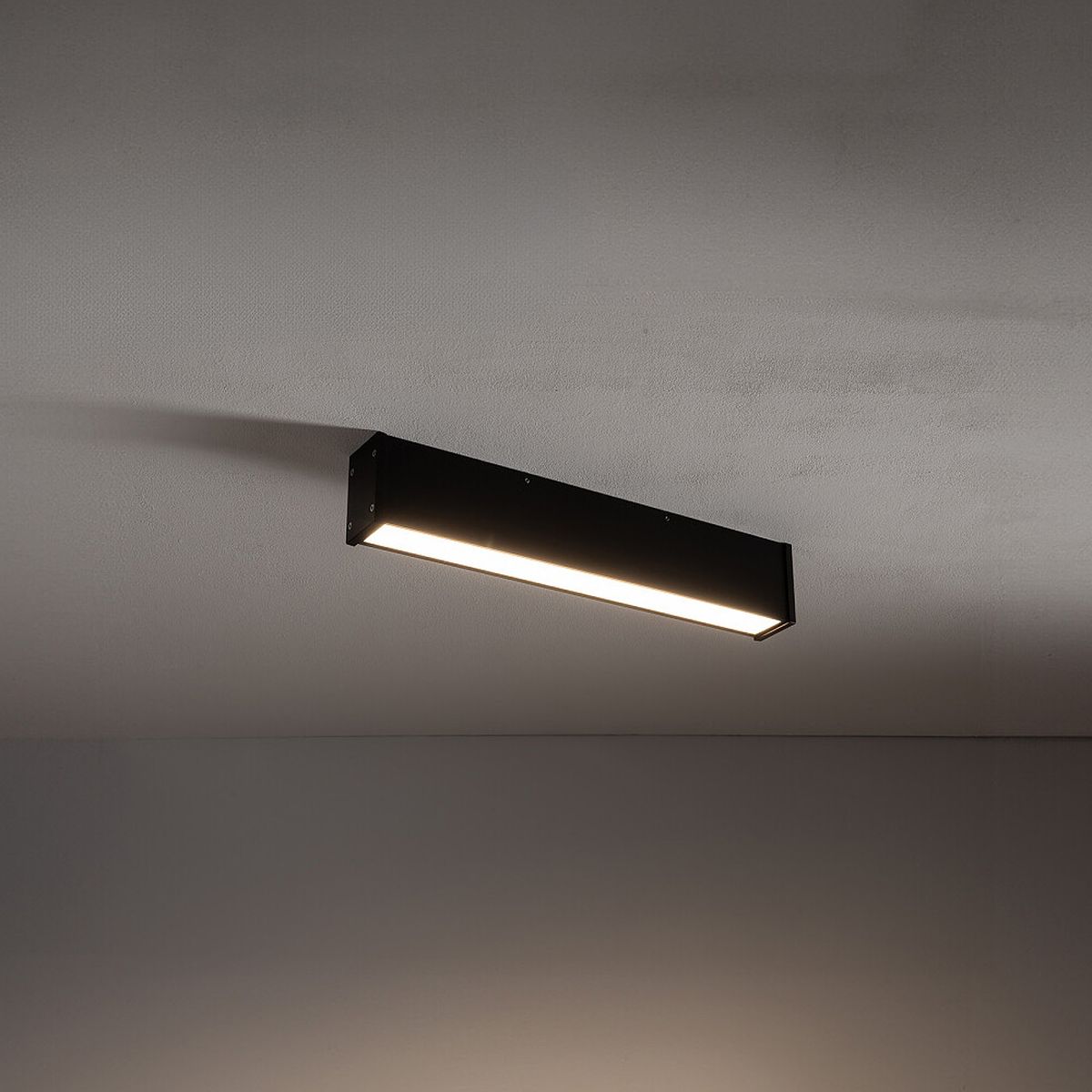 Уличное освещение Уличный настенно-потолочный светильник Nowodvorski Outline Led S Black 11360 золото металлические / сталь / пластик — фото 6