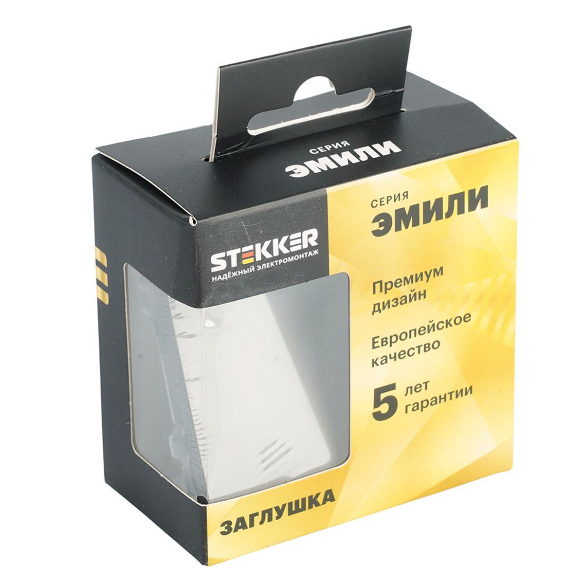 Электротовар Заглушка (механизм), Stekker Эмили, RST00-5116-09, антрацит, soft touch 49935, Серый серый поликарбонат — фото 5