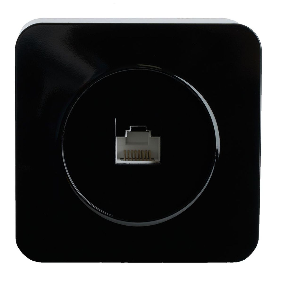 Электротовар Розетка компьютерная RJ-45 Stekker София черный MST00-20-02 49312 черный abs-пластик — фото 4