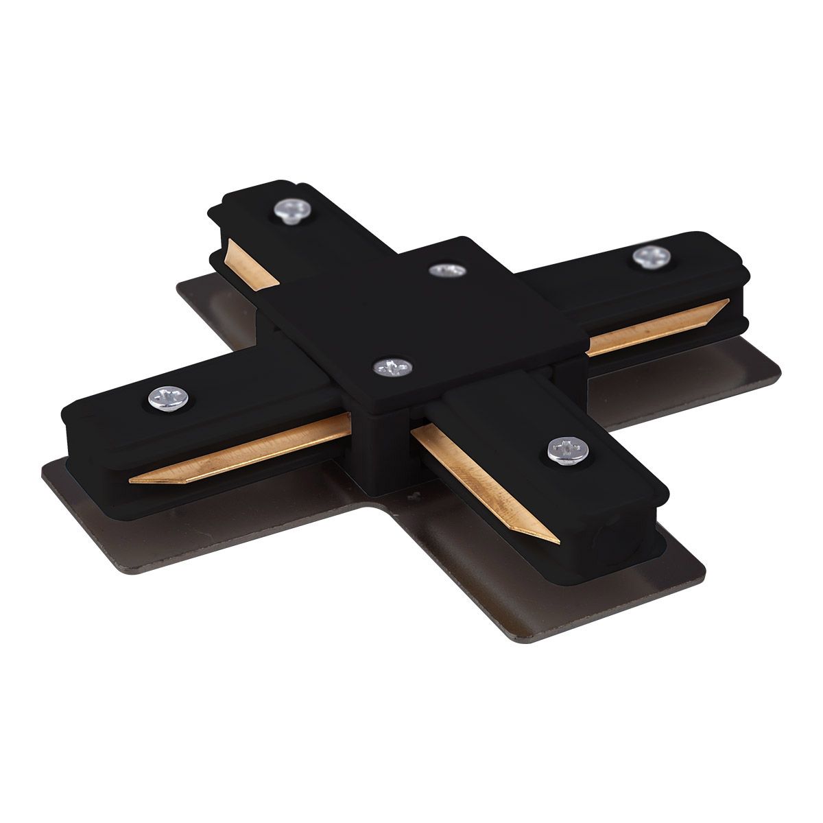 Трековые систем Коннектор X-образный Elektrostandard TRC-1-1-X-BK a039586, Черный черный пластиковые — фото 2