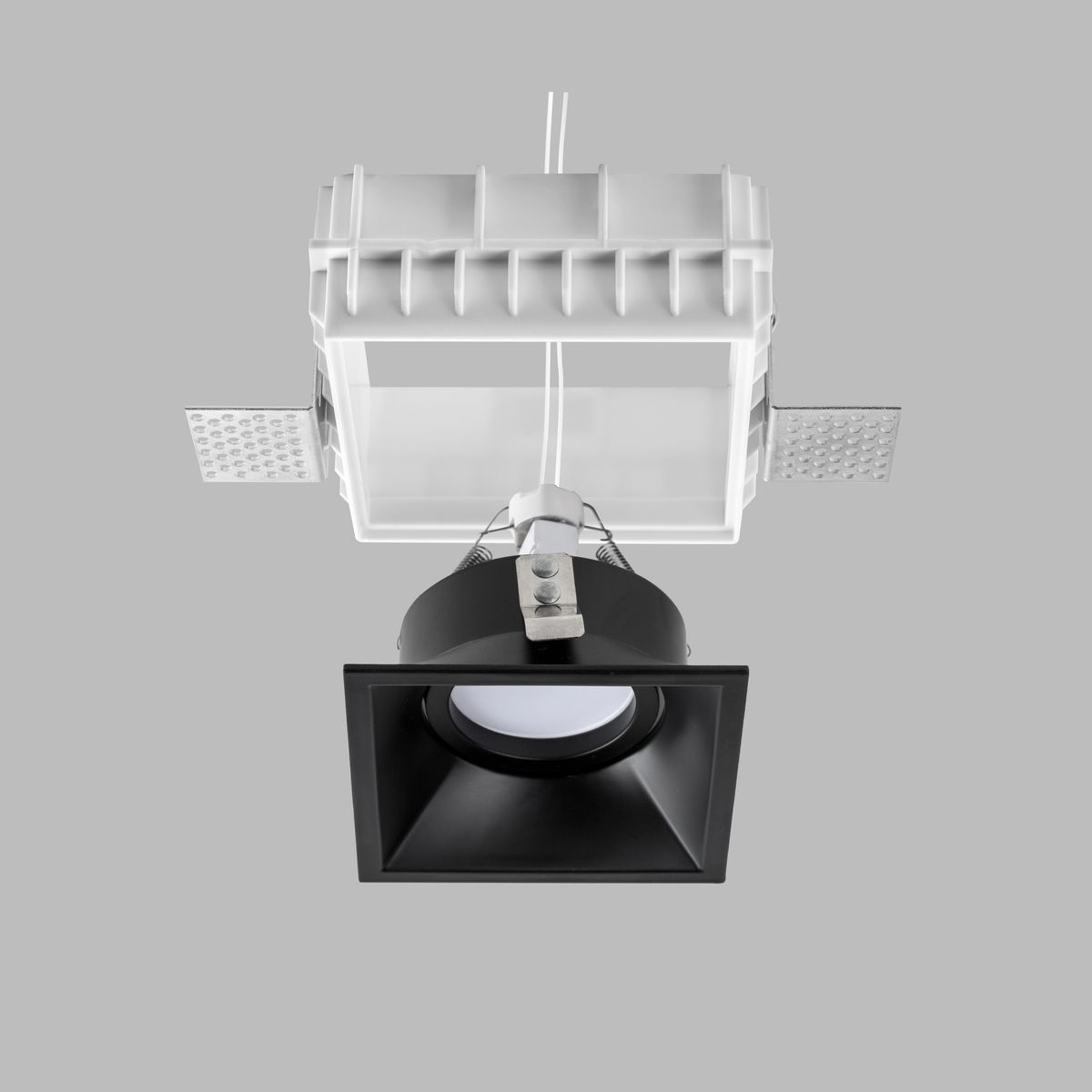 Светильник Комплект из светильника и рамки Lightstar Domino Quad (214510+214507), Черный черный металлические / металл / пластик — фото 3