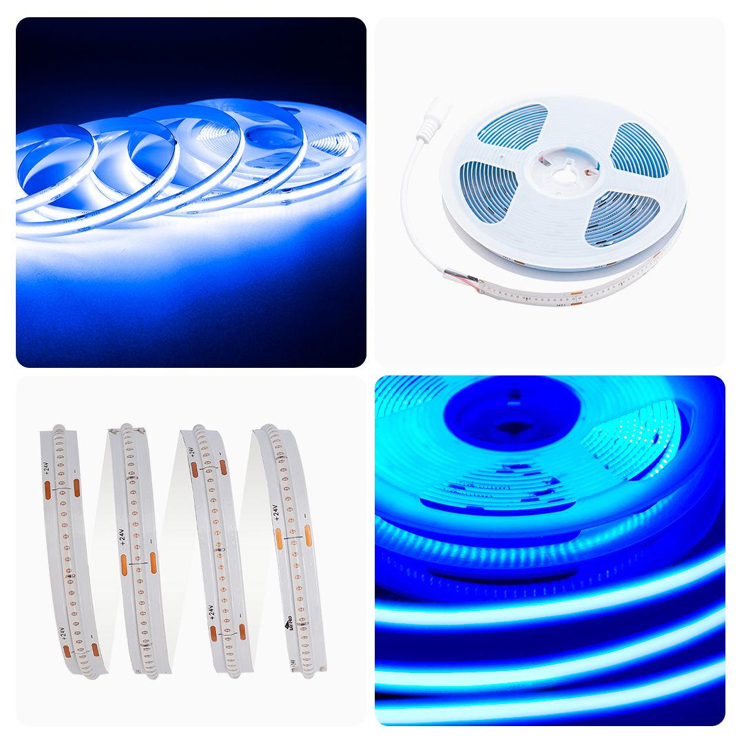 Светодиодные лент Светодиодная лента Apeyron m 512LED m COB синий 2M 207ОО — фото 2