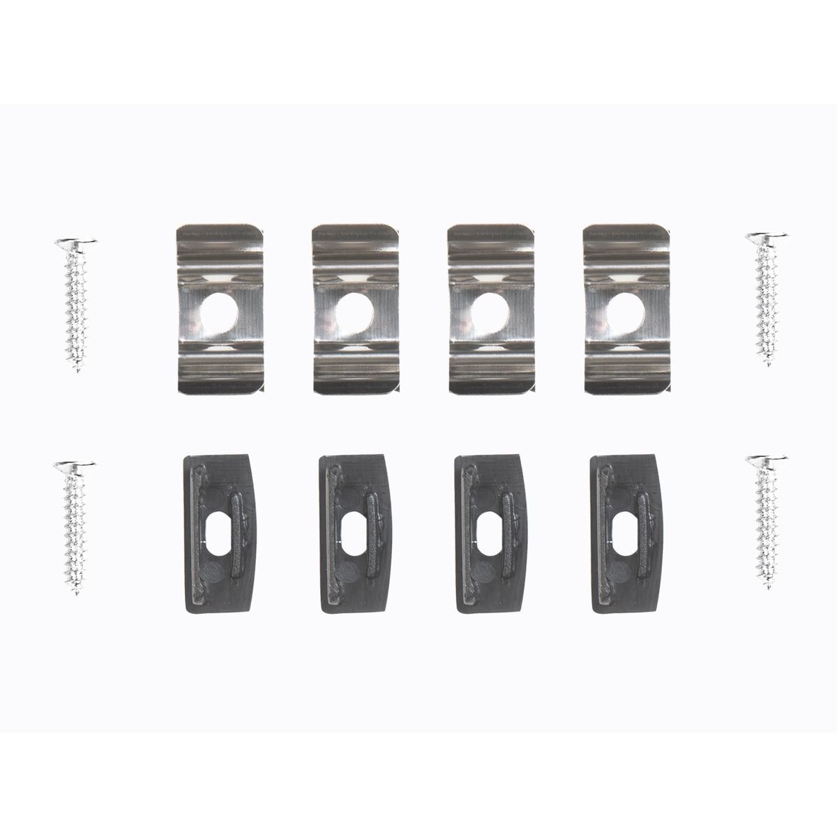 Светодиодные лент Профиль накладной LEDS POWER СПН1707 алюм. черный с призм.рассеивателем 2м черный металлические / алюминий — фото 3