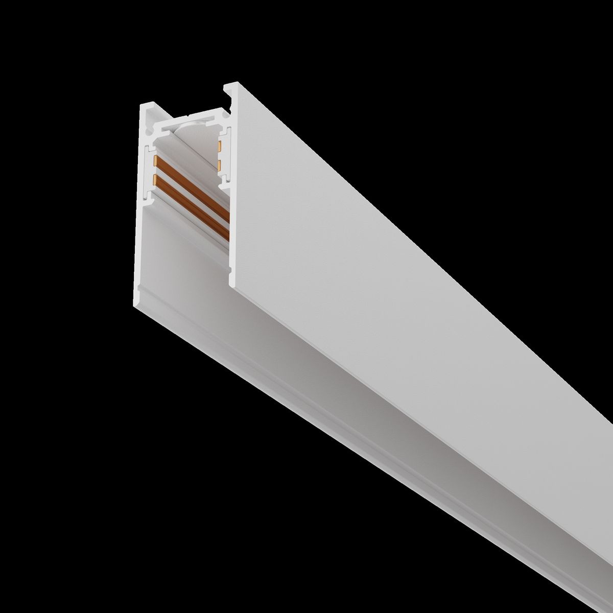 Трековые систем Шинопровод накладной / подвесной магнитный Maytoni Technical Exility Busbar… белый металлические / алюминий — фото 4