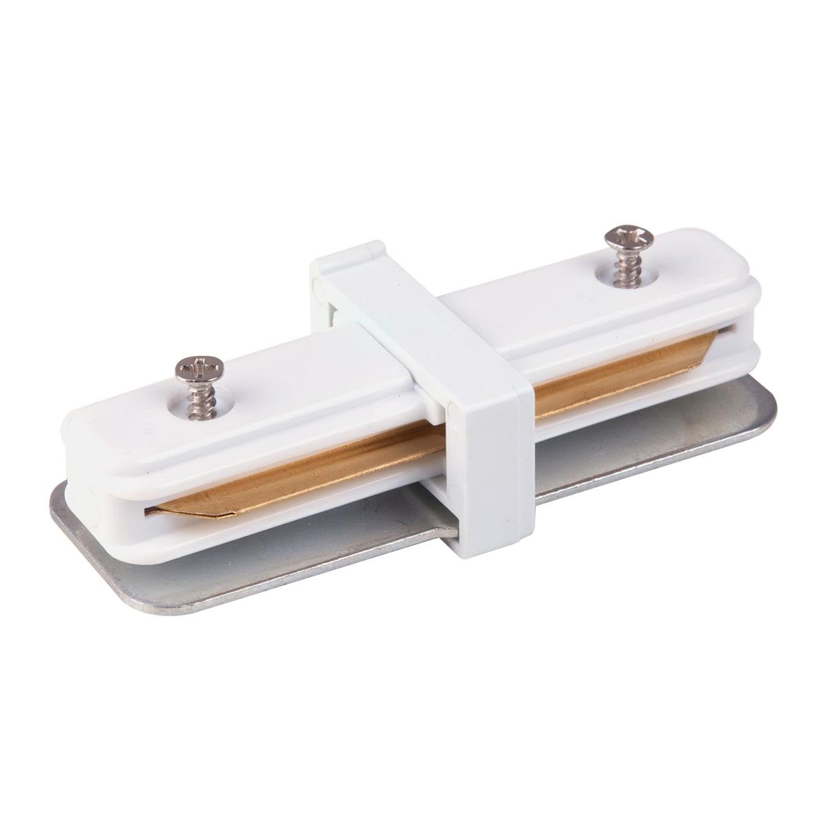 Трековые систем Коннектор прямой Elektrostandard TRC-1-1-I-WH a039598, Белый белый пластиковые — фото 3