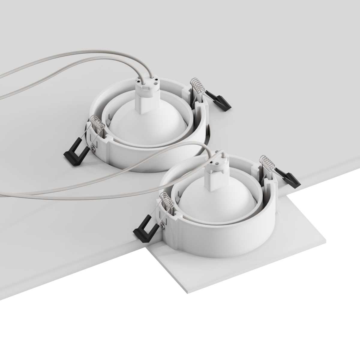 Светильник Встраиваемый светильник Hesby Lighting Hesby Atlas IP, GU5.3, белый HSBL_0088 белый пластиковые / полимер — фото 3