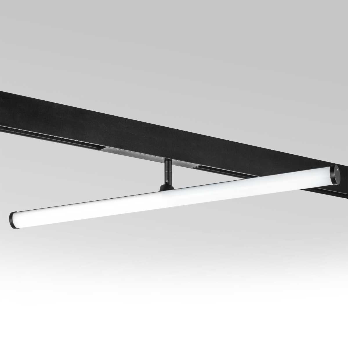 Споты с 1 плафоном Светильник линейный поворотный Teta SMART PRO Teta Lightstar черный металл — фото 3