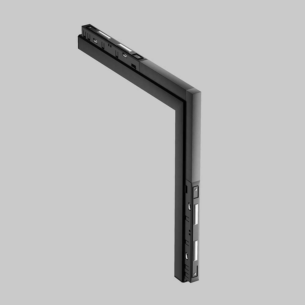 Трековые светильник Трековый светодиодный светильник Maytoni Technical Magnetic Exility Basis, Черный черный металлические / алюминий — фото 6