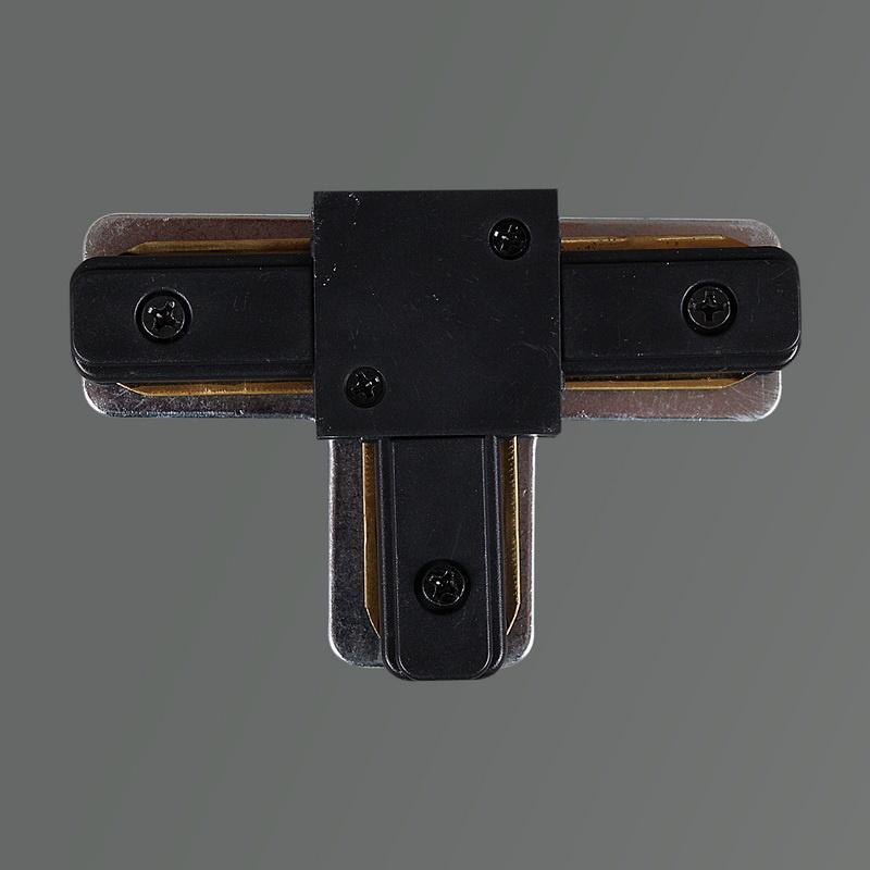 Трековые систем Коннектор T-образный Reluce RL RL 06039 T-connector BK, Черный черный металлические / металл — фото 3