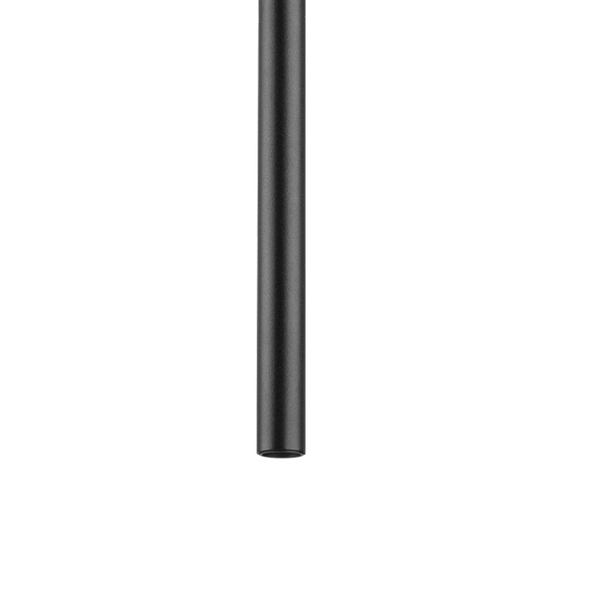 Светильник Комплект с подвесной люстрой Lightstar Tubo (574717+747447 (3шт), Черный в стиле минимализм черный металлические / металл / металл, акрил — фото 3
