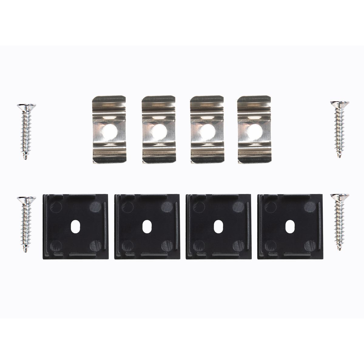 Светодиодные лент Профиль накладной LEDS POWER СПН3030 алюм. черный с призм.рассеивателем 2м черный металлические / алюминий — фото 4