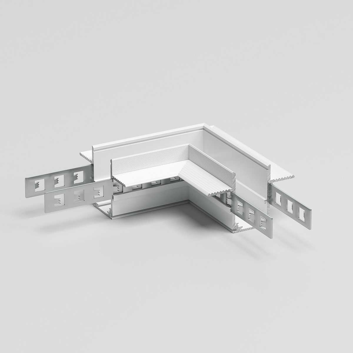 Трековые систем Коннектор L-образный Elektrostandard Slim Magnetic 85214 / 00 a067509, Белый белый металлические — фото 3