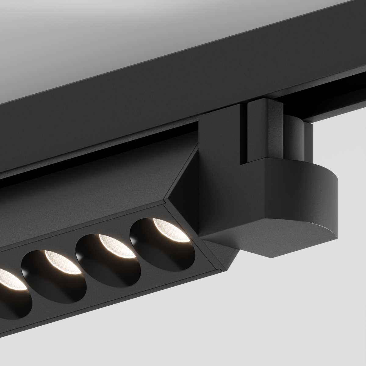 Трековые светильник Трековый линейный светильник направленного света Hesby Lighting Skylite Однофазный,… черный металлические / полимер / алюминий — фото 2