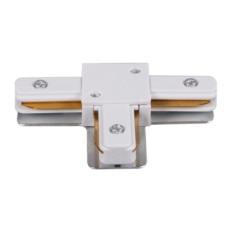 Трековые систем Коннектор T-образный Reluce RL 06039 T-connector WT, Белый белый металлические / металл — фото 2