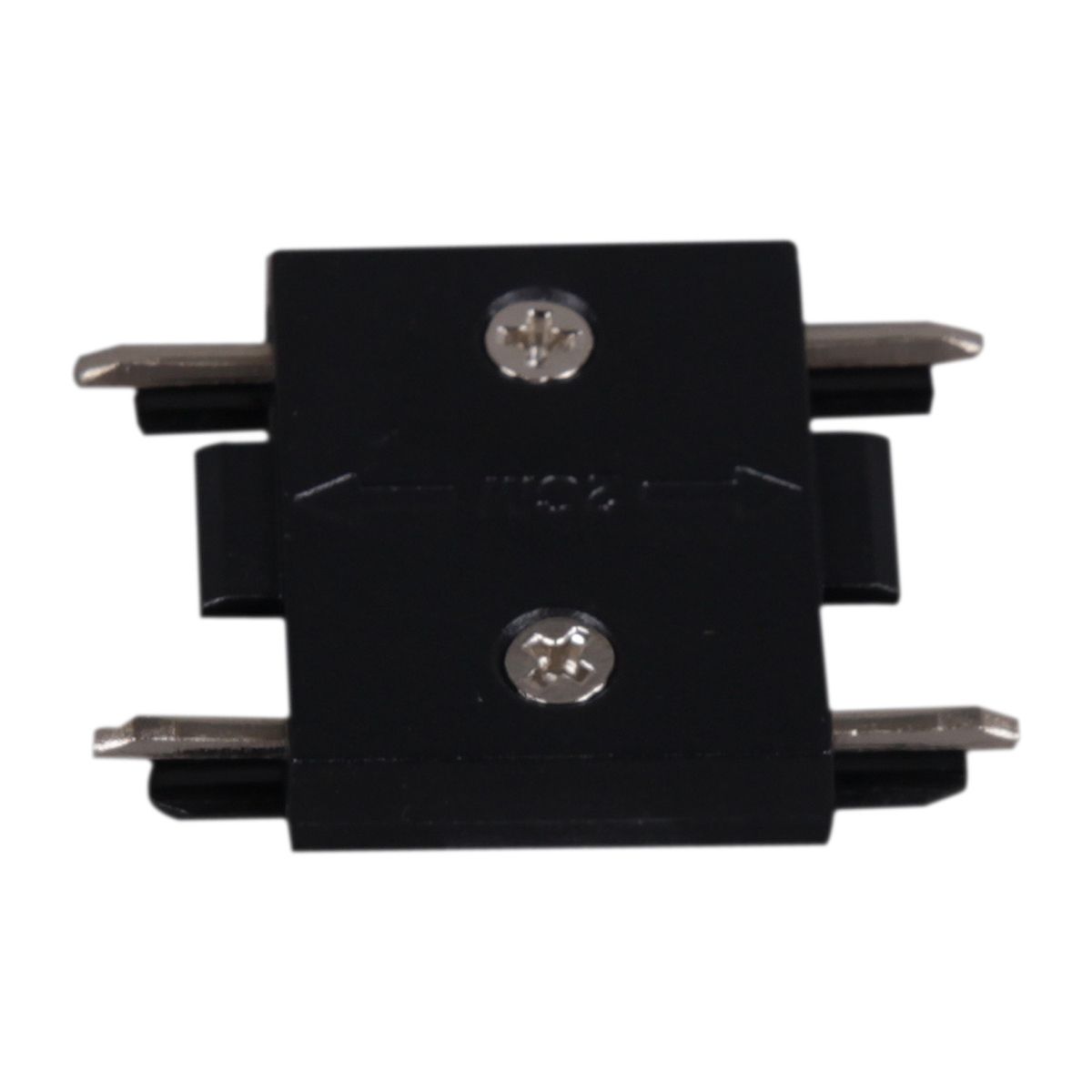 Трековые систем Коннектор прямой Reluce RL 06101 straight connector BK, Черный черный пластиковые — фото 2