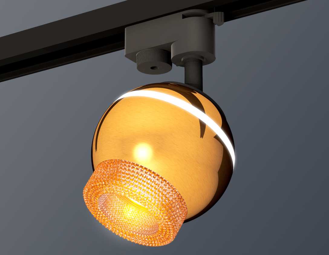 Светильник Комплект трекового светильника Ambrella light Track System XT (, ), Золото золото пластиковые / металл / пластик — фото 3