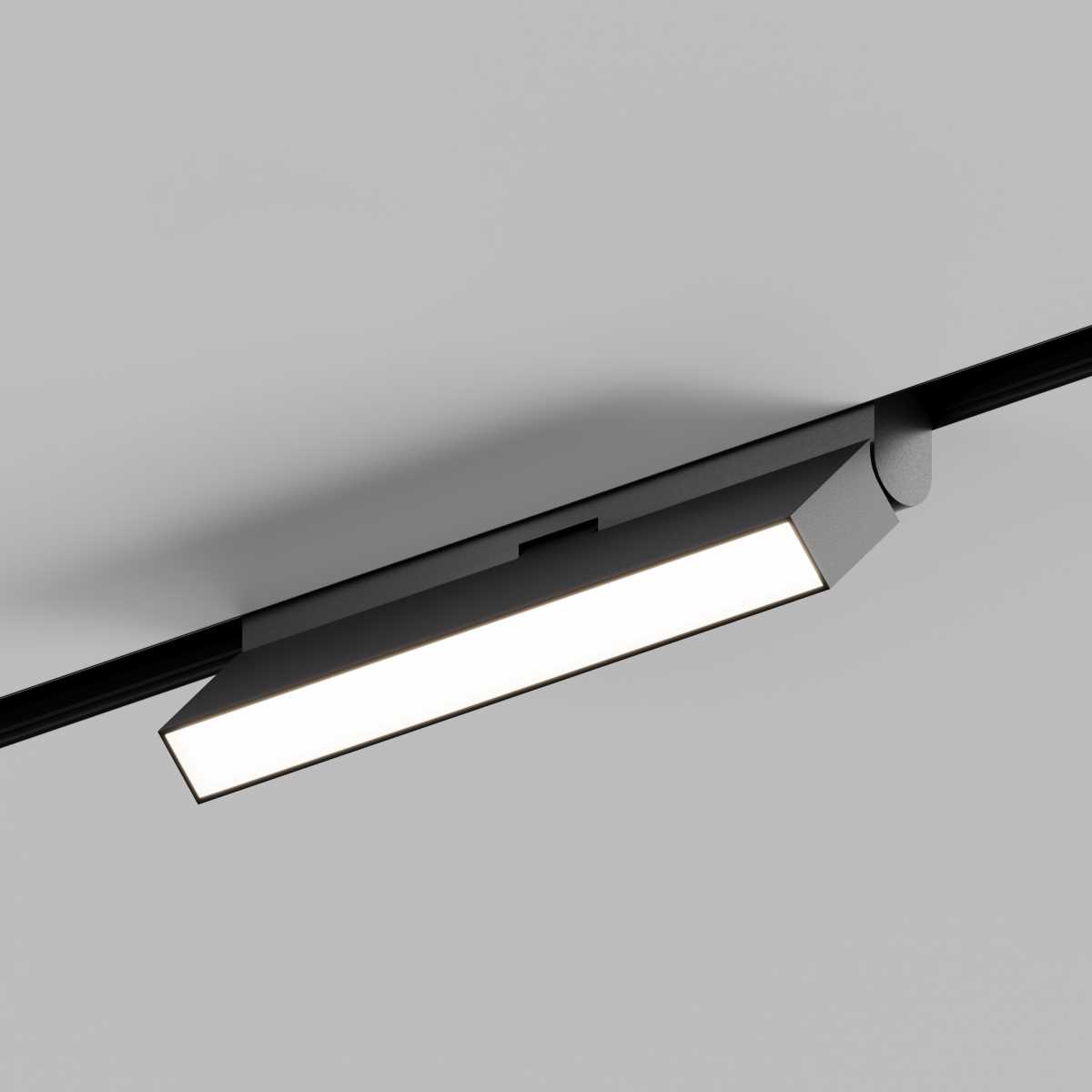 Трековые светильник Трековый линейный светильник Hesby Lighting ElDeko, -, чёрный HSBL_0082, Черный черный металлические / алюминий — фото 2