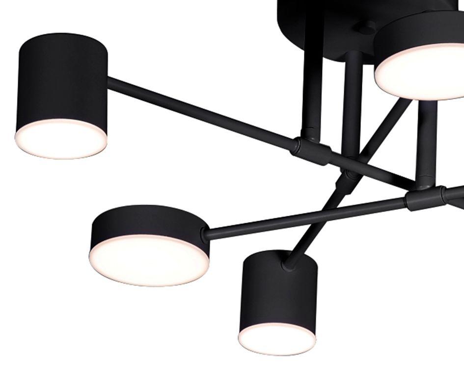 Потолочная люстра Потолочная светодиодная люстра Kink Light Мекли 07649-6D,19(), Черный черный металлические / металл — фото 2