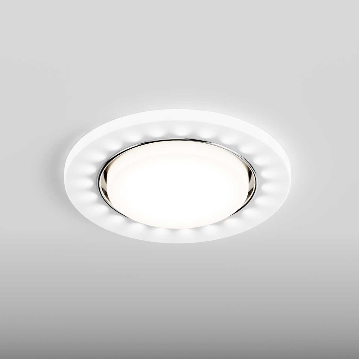 Светильник Встраиваемый светильник Hesby Lighting Aurora IP20, + , белый HSBL_0132 белый металлические / металл, стекло — фото 5