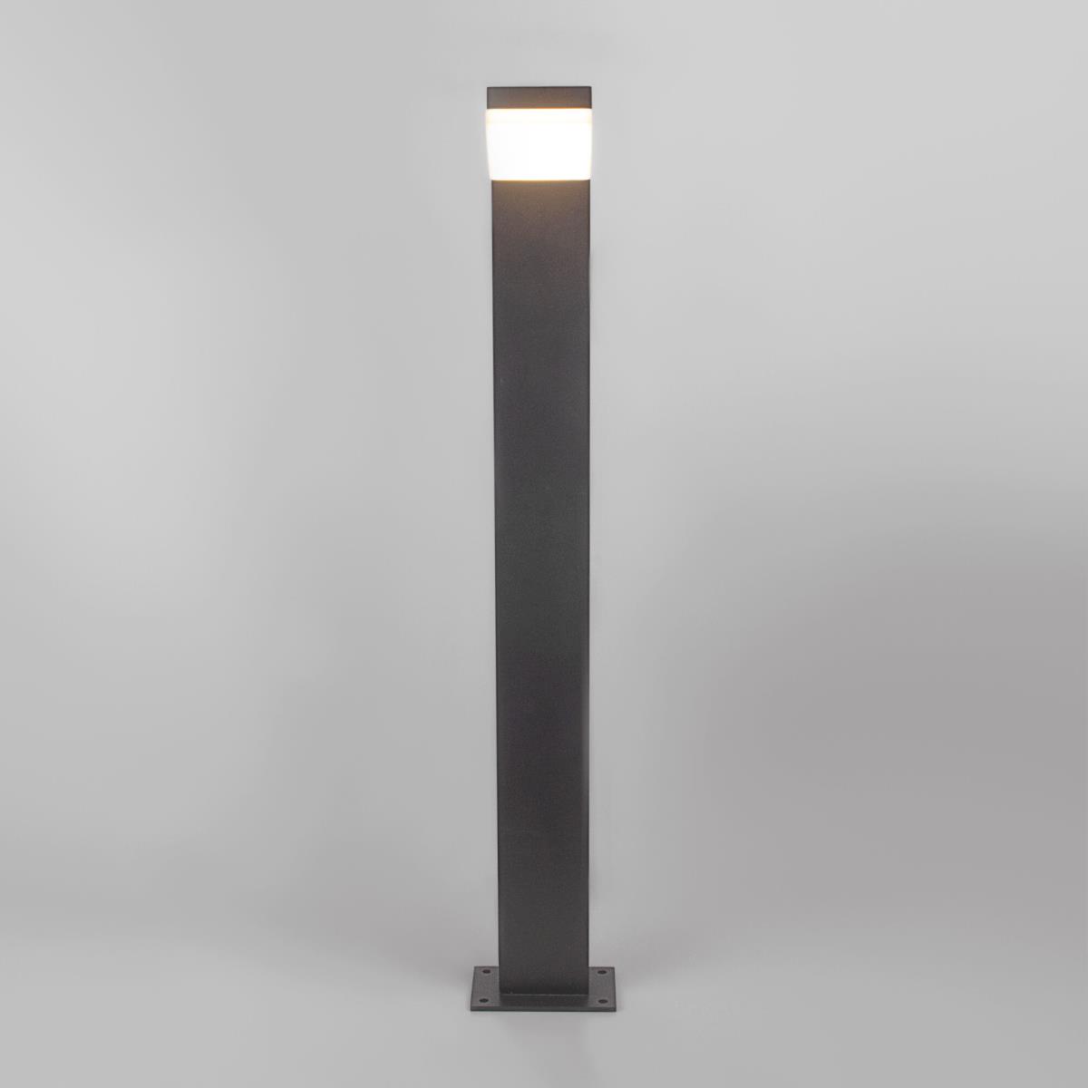Уличное освещение Уличный светодиодный светильник Elektrostandard Sensor 1542 Techno Led серый a053949 серый металлические / алюминий / пластик — фото 3
