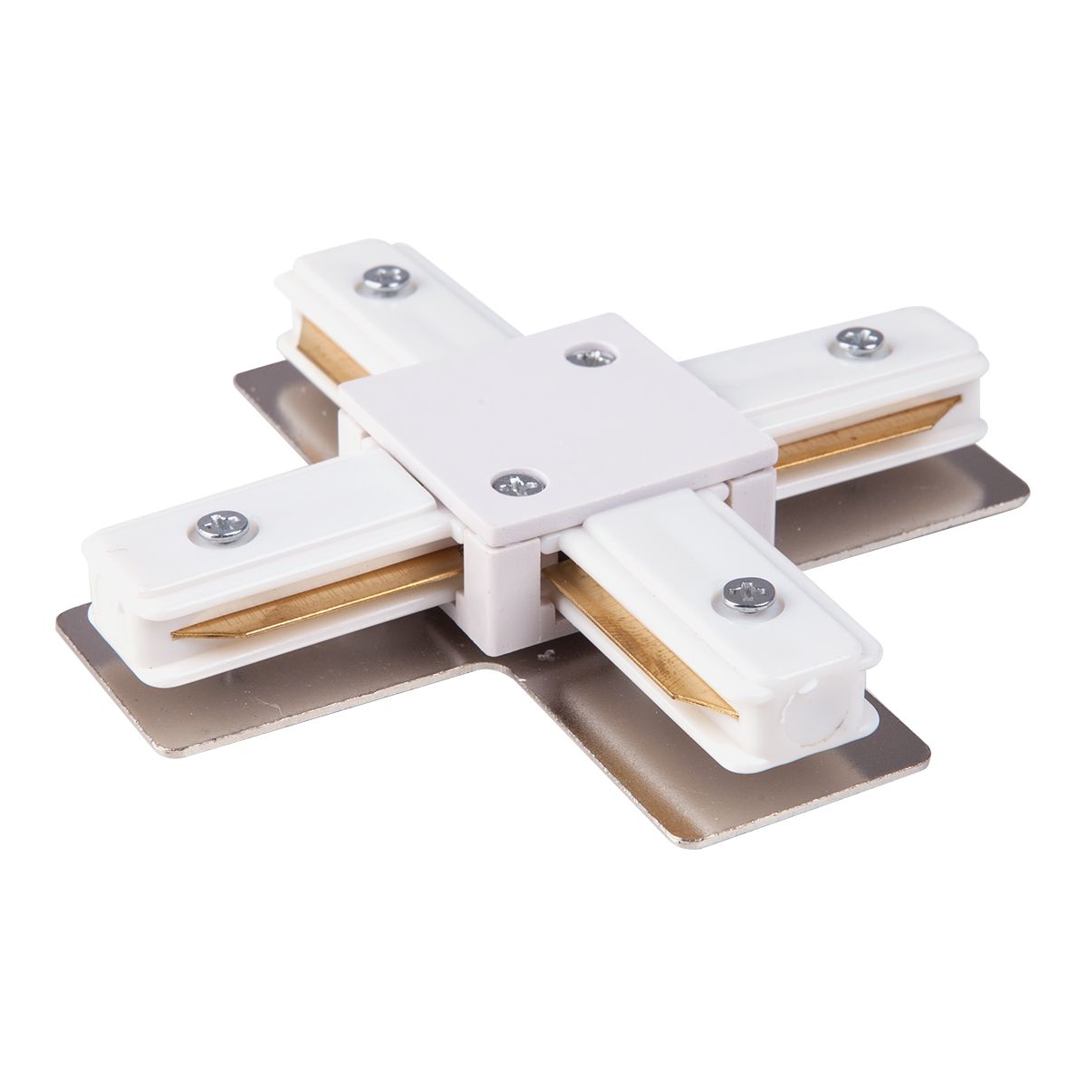 Трековые систем Коннектор X-образный Elektrostandard TRC-1-1-X-WH a039585, Белый белый пластиковые — фото 3