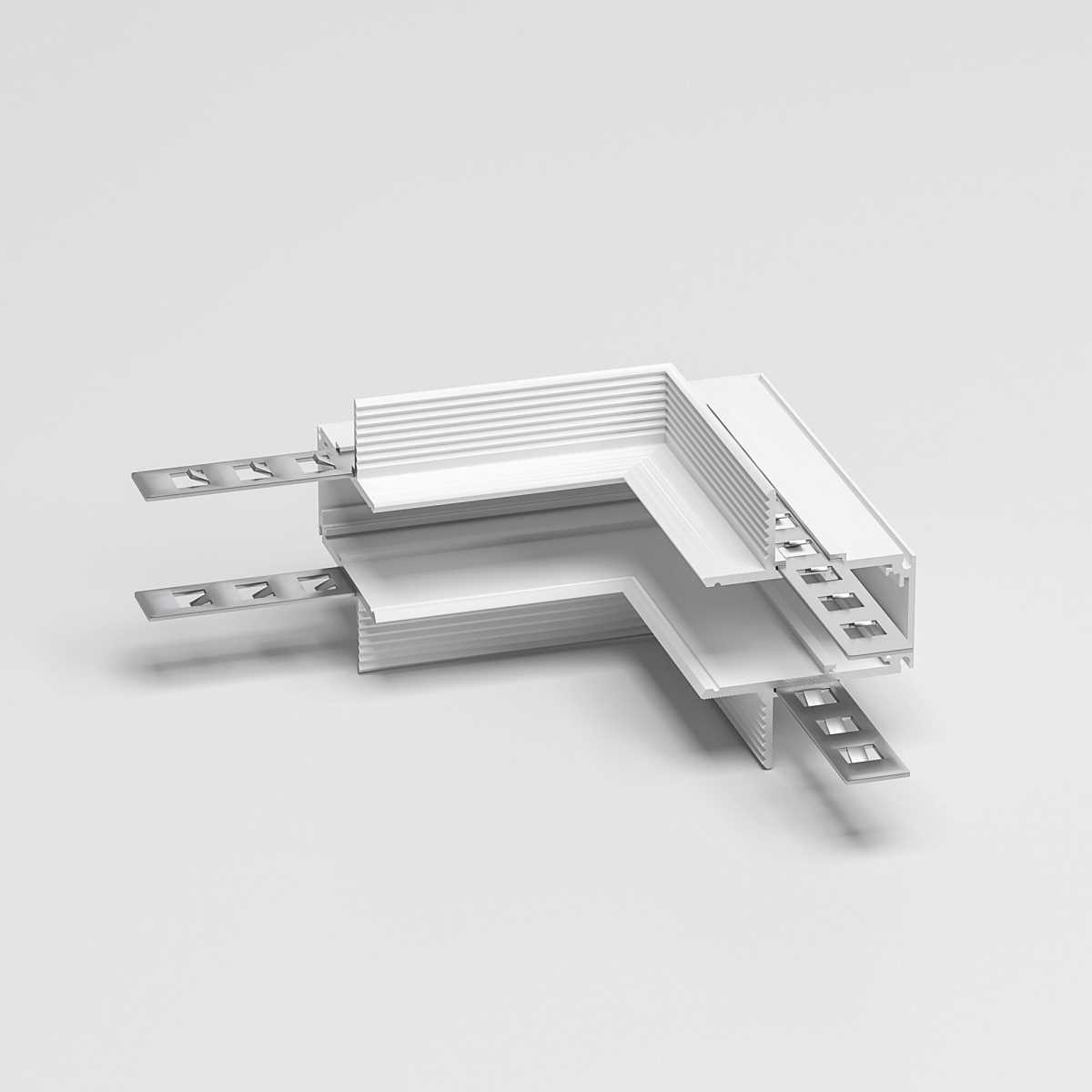 Трековые систем Коннектор L-образный внутренний Elektrostandard Slim Magnetic 85211 / 00 a067499 белый металлические — фото 3