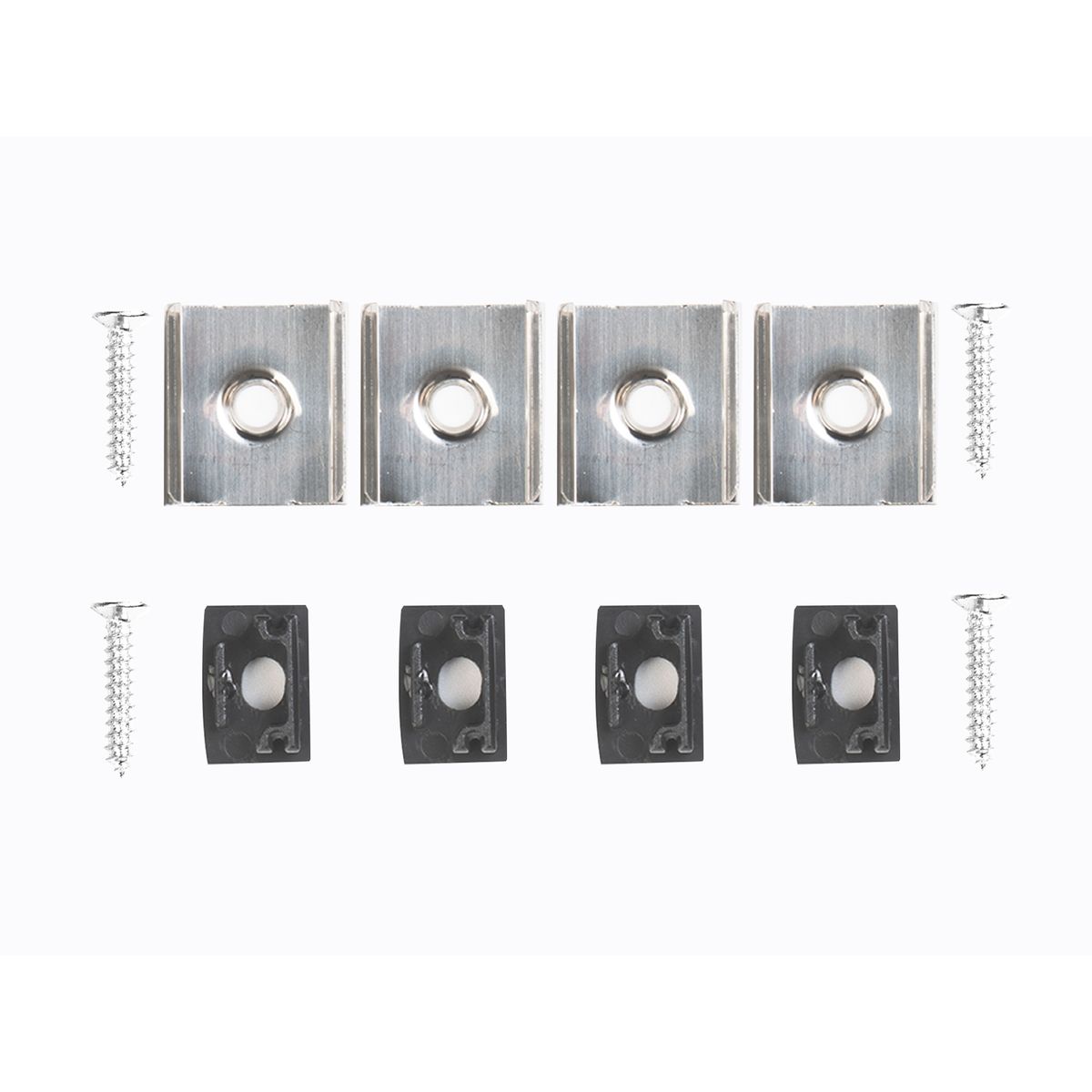Светодиодные лент Профиль накладной LEDS POWER СПН1510 алюм. черный с призм.рассеивателем 2м черный металлические / алюминий — фото 2