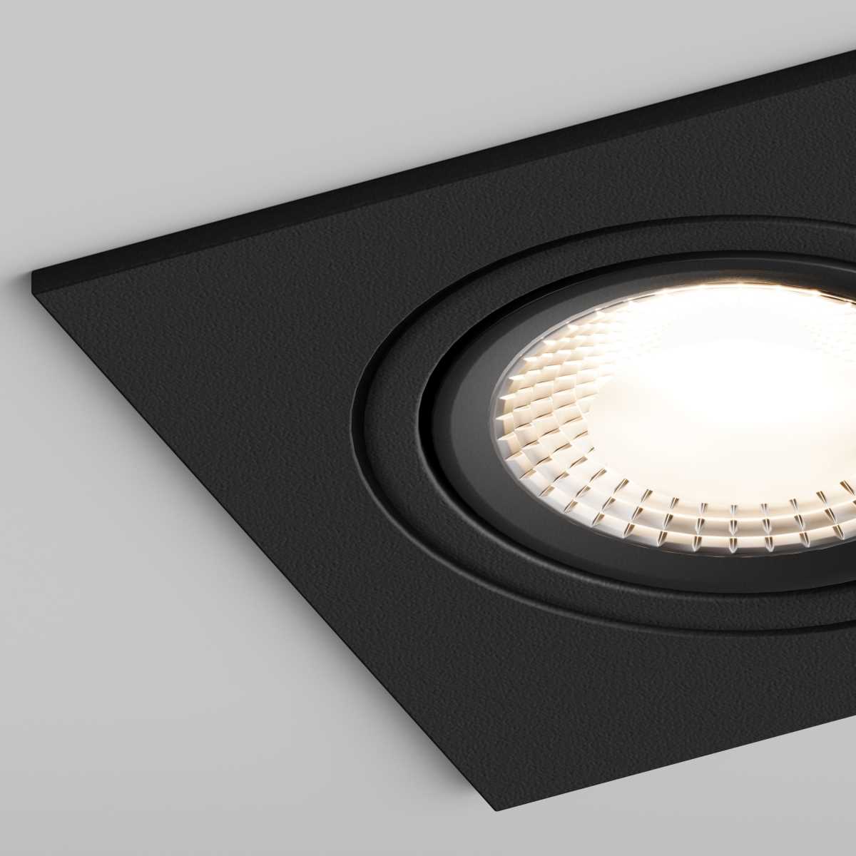 Светильник Встраиваемый светильник Hesby Lighting Hesby Atlas IP, GU5.3, черный HSBL_0118 черный пластиковые / полимер — фото 2