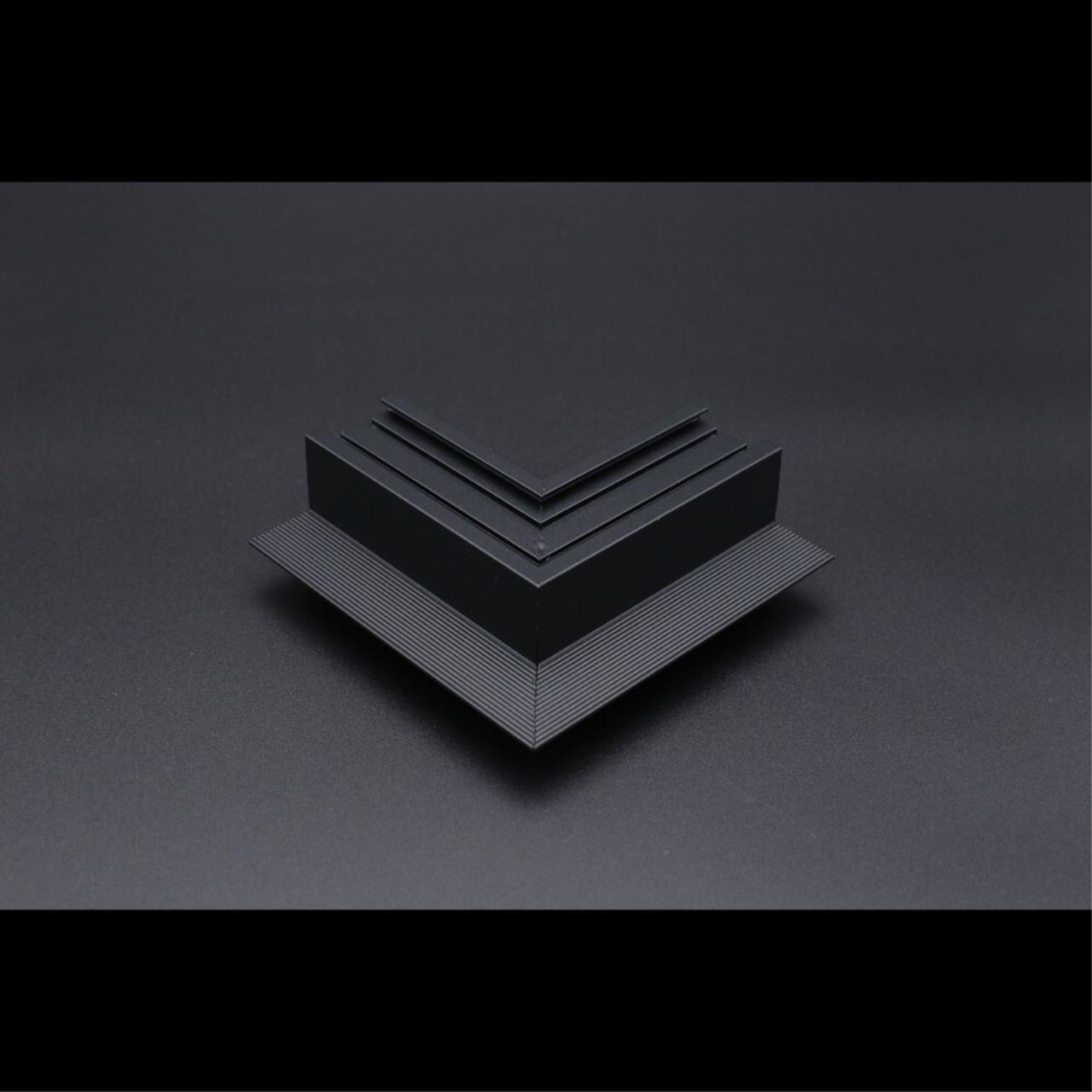 Трековые систем Соединитель угловой встраиваемый Aployt Magnetic track 48 APL.0182.00.04, Черный черный металлические / алюминий — фото 6