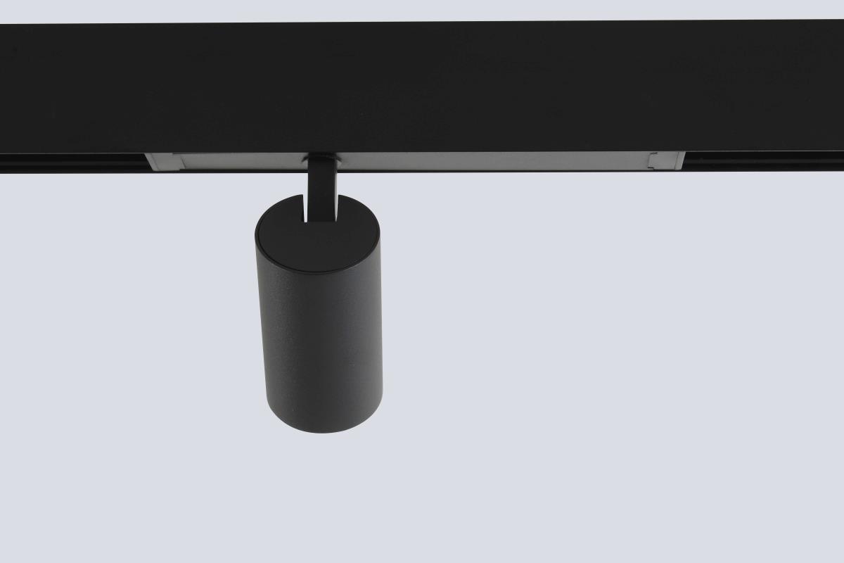 Трековые светильник Светильник трековый Crystal Lux CLT 0.35 003 BL, Черный черный алюминий — фото 2