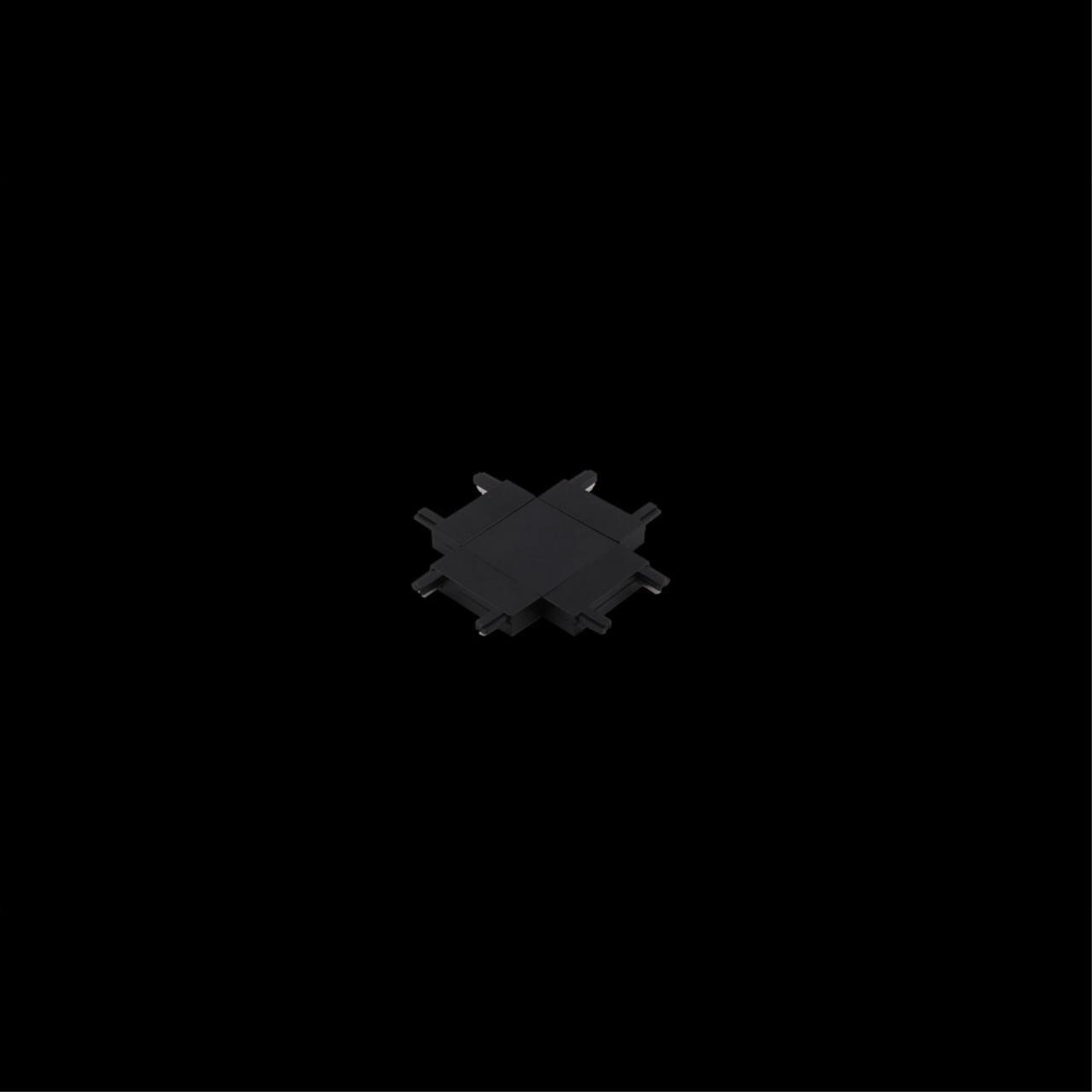 Трековые систем Коннектор питания Х-образный Aployt Magnetic track 48 APL.0181.00.06, Черный черный металлические / алюминий — фото 4