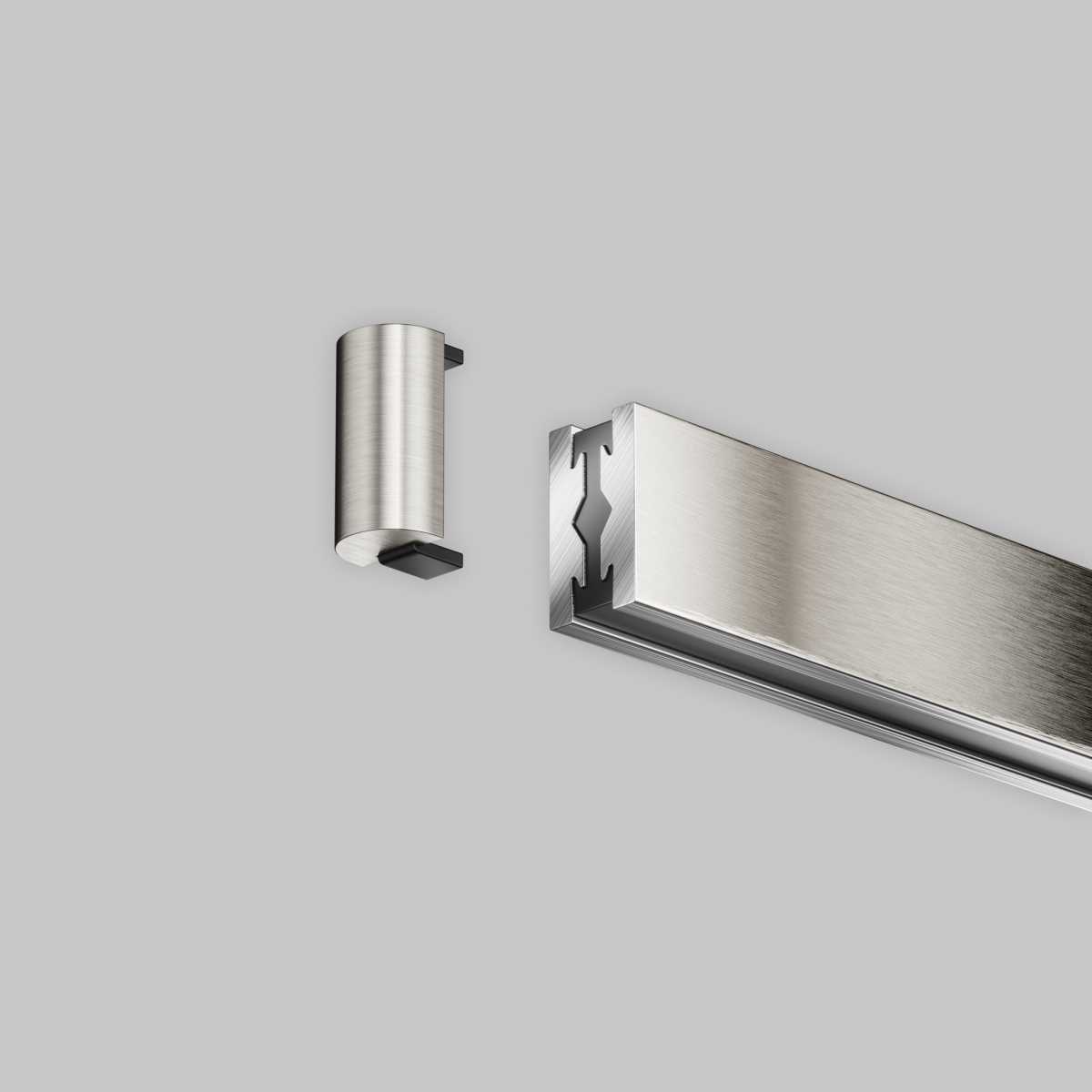 Трековые систем Заглушка торцевая для шинопровода Flarity,1 шт., платина Maytoni Technical FLARITY… бежевый алюминий / алюминий и пластик — фото 5