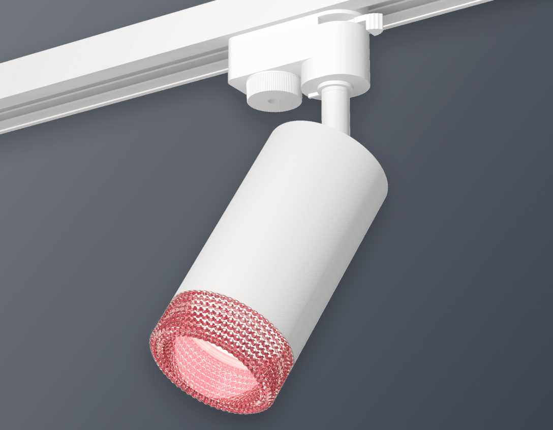 Светильник Комплект трекового светильника Ambrella light Track System SWH PI белый песок… белый металлические / металл / пластик — фото 3