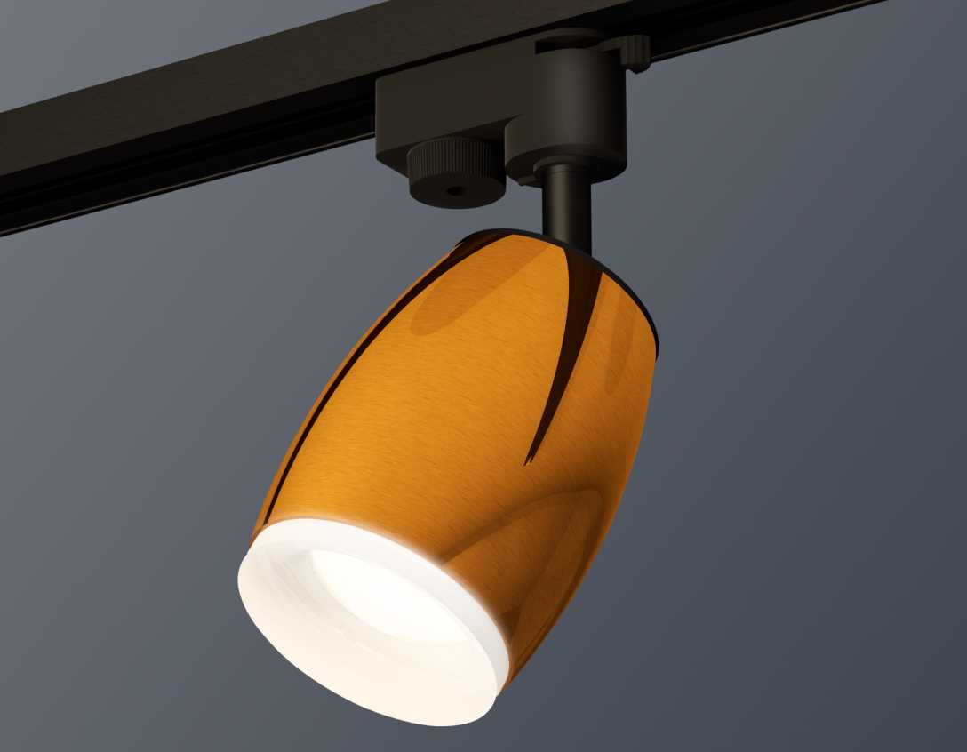 Светильник Комплект трекового светильника Ambrella light Track System XT (, ), Золото золото акрил / металл — фото 3