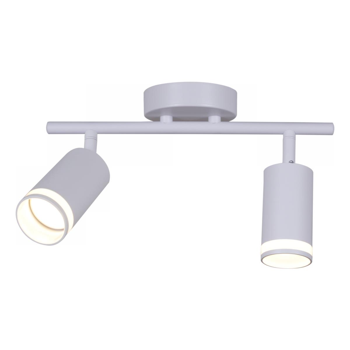 Споты с 2 плафонам Спот Technical 16001-9.5-002CT SPOT LIGHT WT, Белый белый металлические / металл / акрил — фото 4