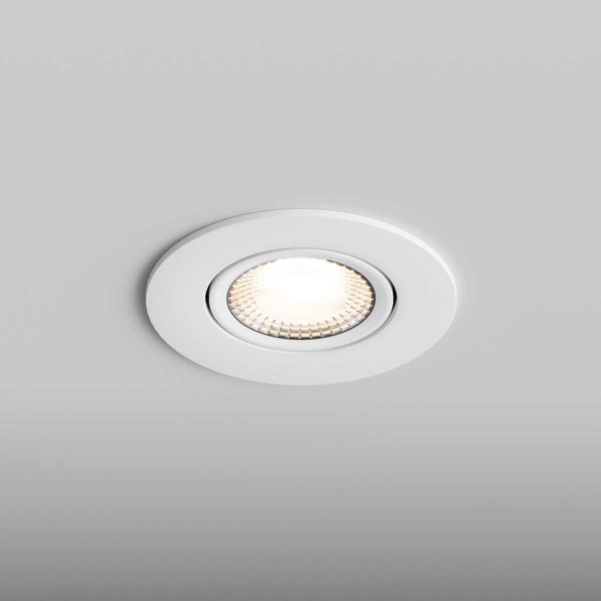 Светильник Встраиваемый светильник Hesby Lighting Hesby Atlas -GU5.3, белый HSBL_0086 белый пластиковые / полимер — фото 4