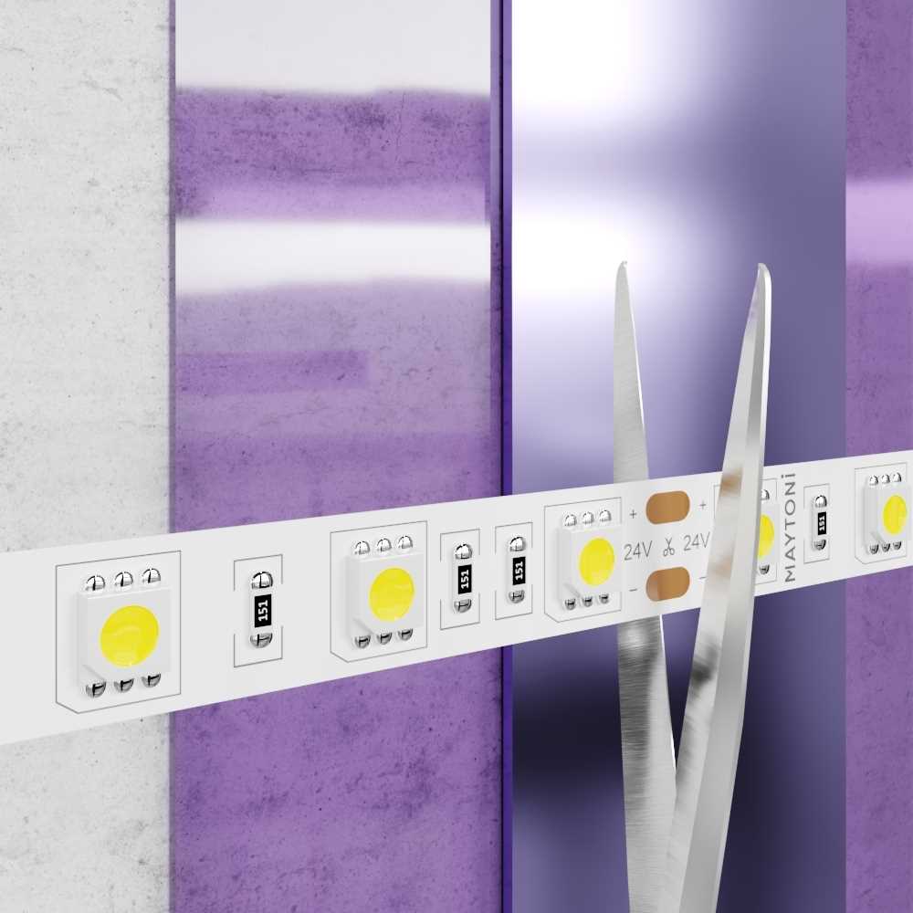 Светодиодные лент Светодиодная лента Maytoni Technical m 60LED m 5050SMD дневной, Белый белый медь — фото 2