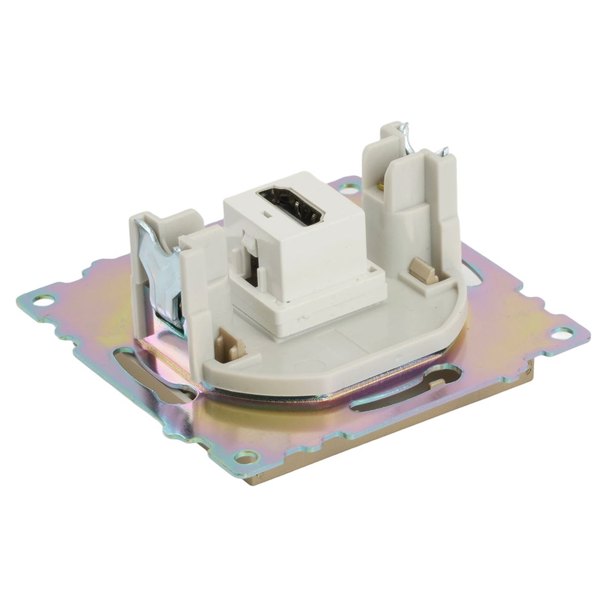 Электротовар Розетка HDMI 2.1, Type A (механизм), STEKKER, GLS00-7118-08, серия Катрин, золото… золото поликарбонат / латунь — фото 5